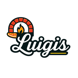 Luigis Pizza logo.